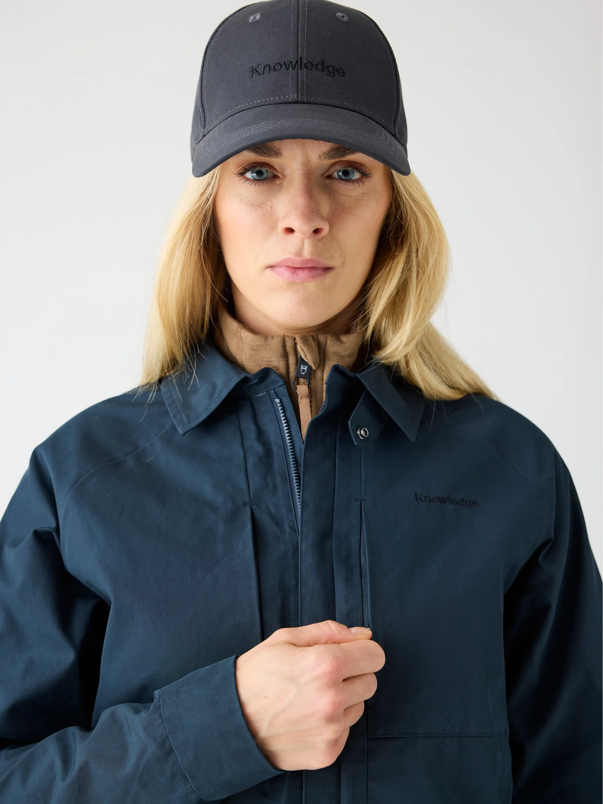 Vent Canvas 200 Classic Jacket - GOTS/Vegan - Total Eclipse Knowledge Cotton