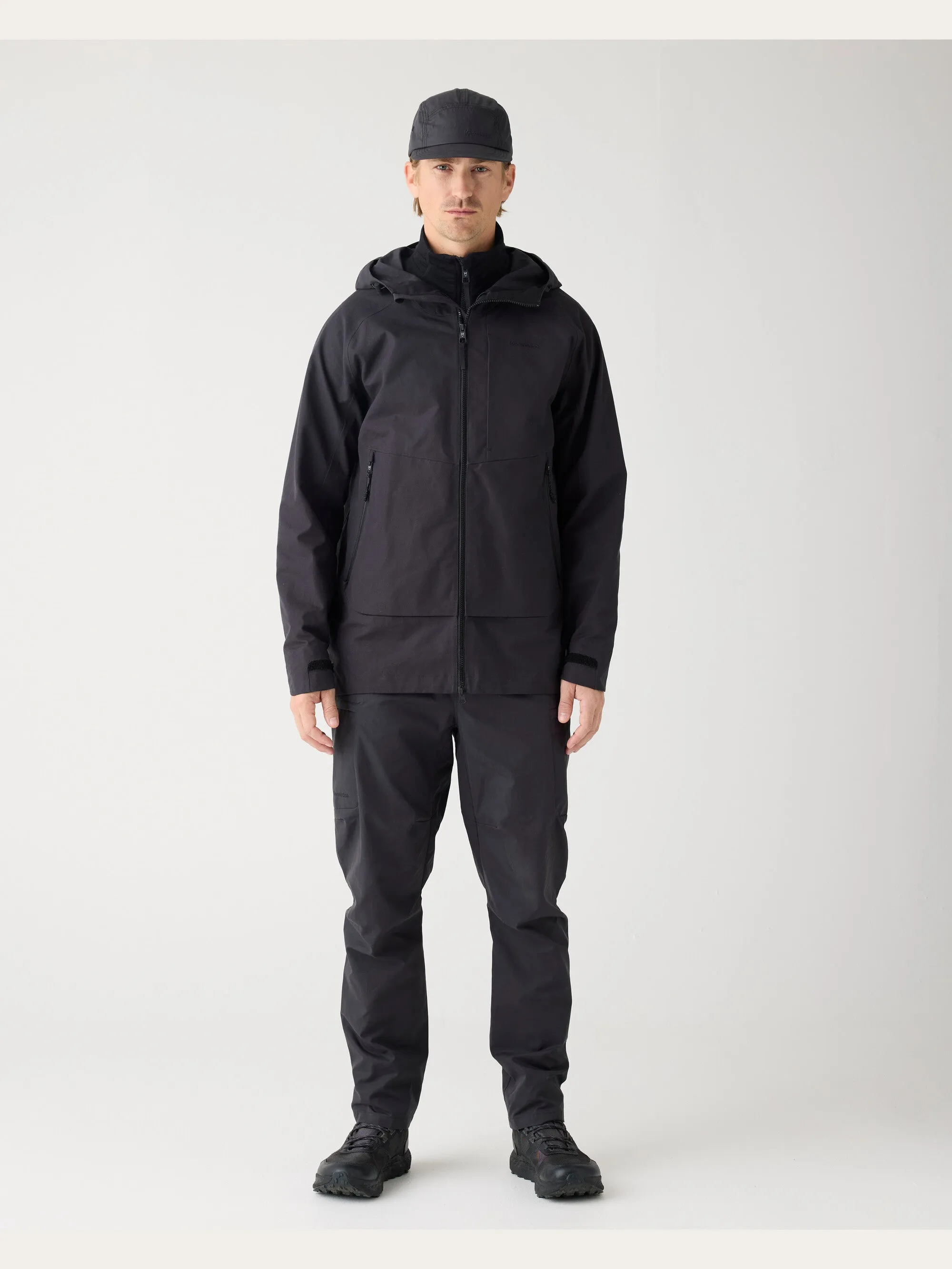 Vent Canvas 200 classic pants - GOTS/Vegan - Black Jet Knowledge Cotton