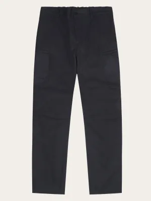 Vent Canvas 200 classic pants - GOTS/Vegan - Black Jet Knowledge Cotton