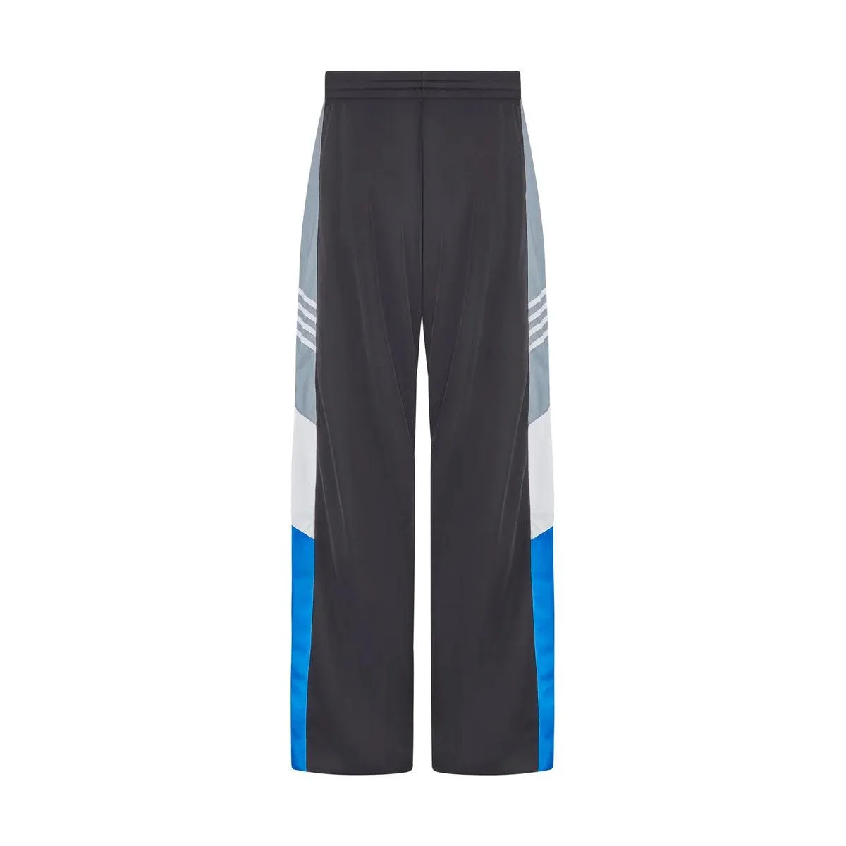 Wide Leg Trackpants 'Black Grey Blue'
