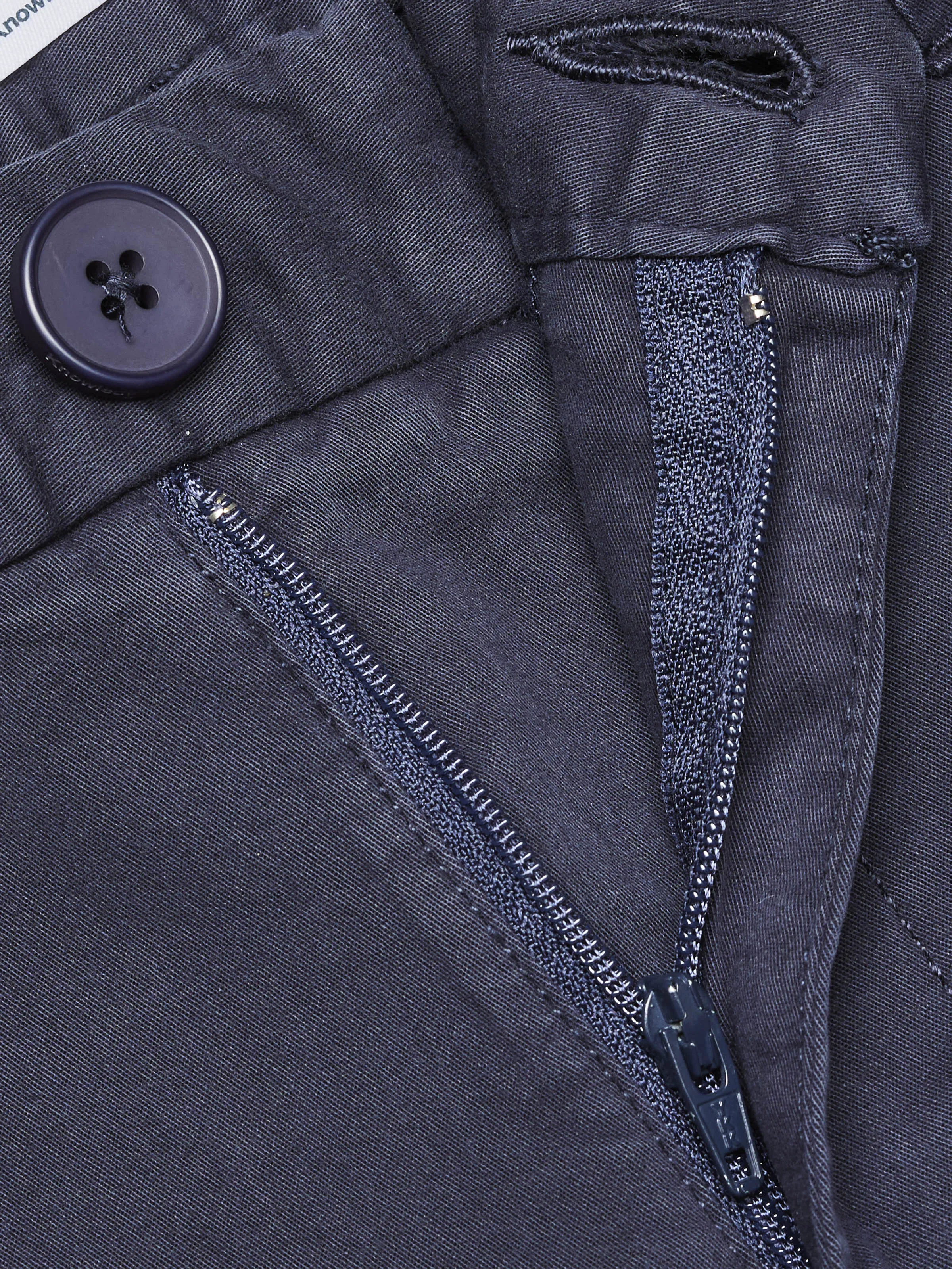 WILLOW regular cropped poplin chino - Total Eclipse Knowledge Cotton