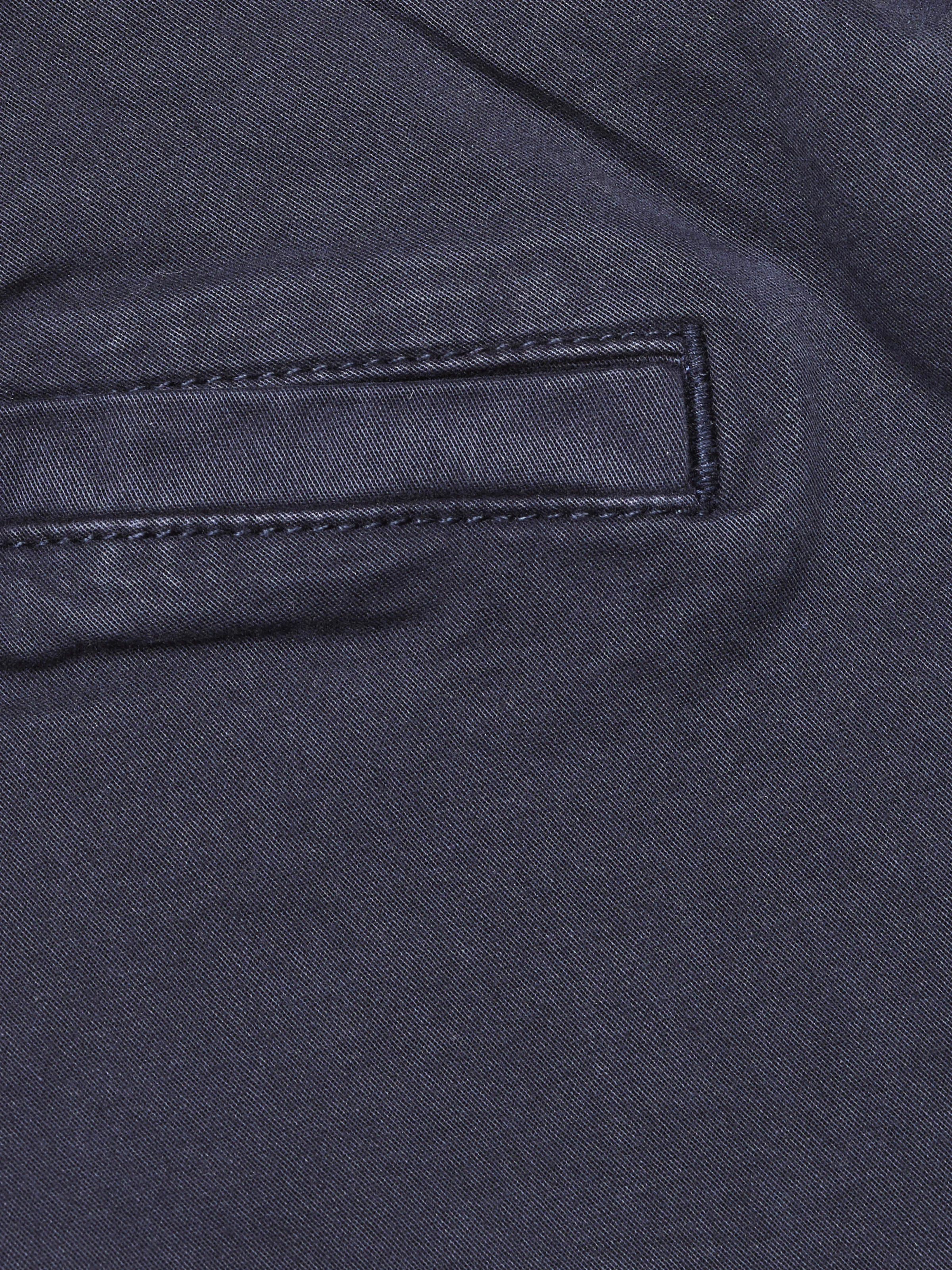 WILLOW regular cropped poplin chino - Total Eclipse Knowledge Cotton