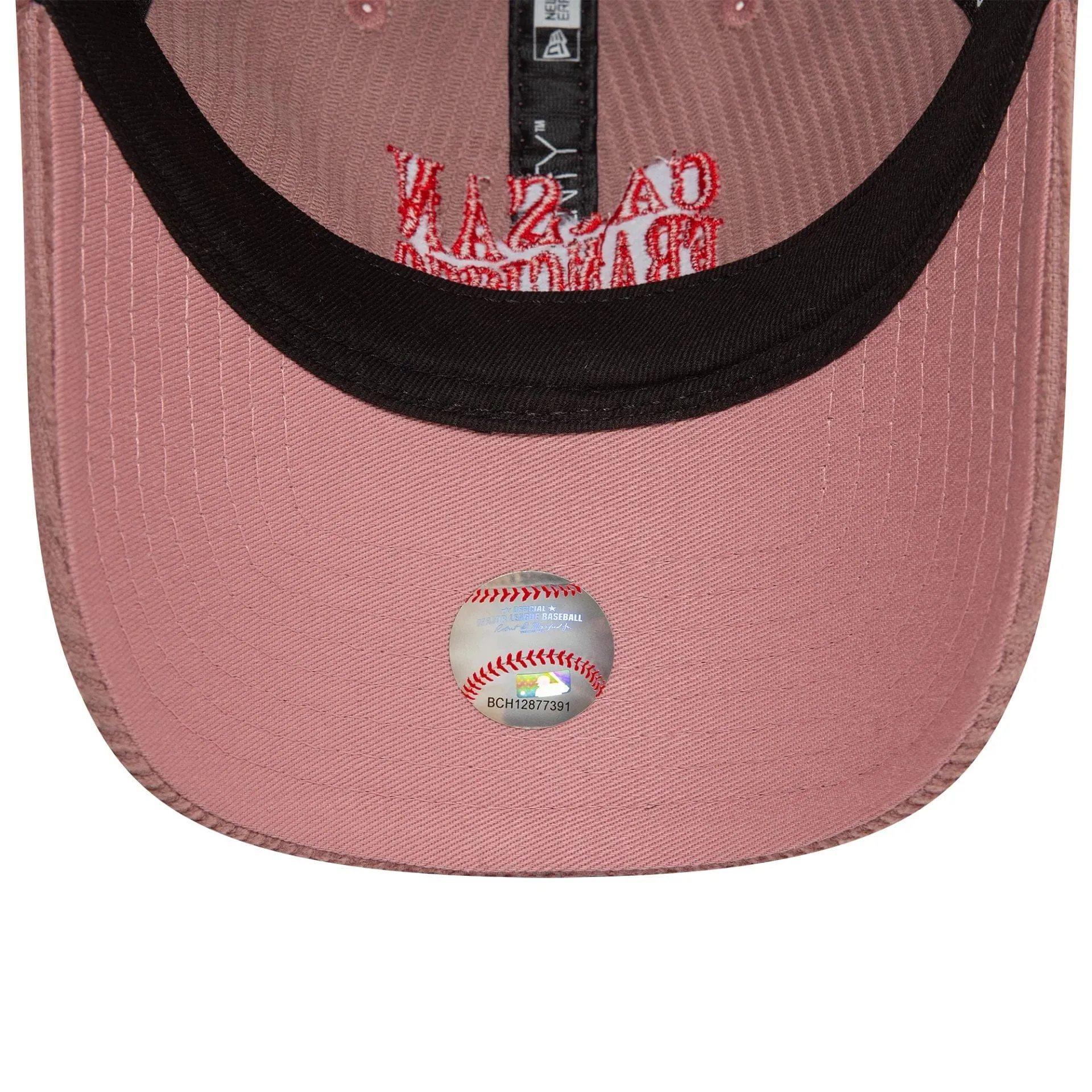 Womens New Era Cord Pastel Pink 9TWENTY Adjustable Cap Billy J