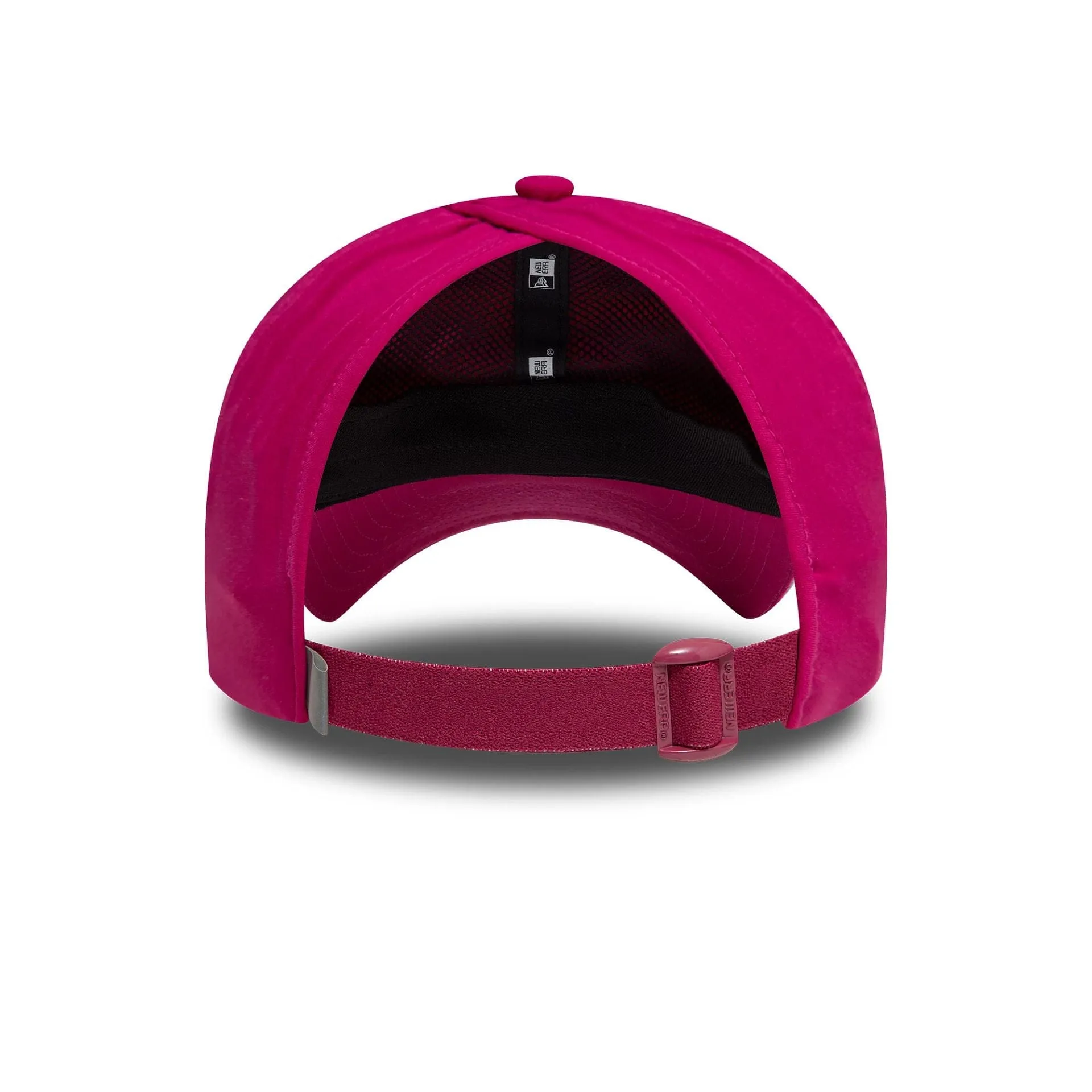 Womens New Era Pink Open Back Adjustable Cap Billy J