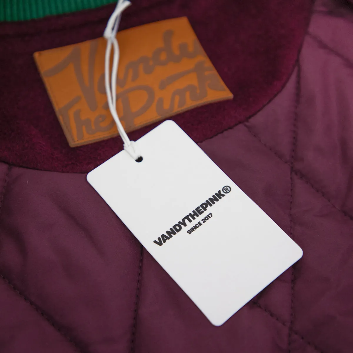 Year Of Dragon Varsity Jacket 'Maroon Cream'