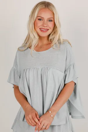 You're Mine Babydoll Tee - DU DEAL