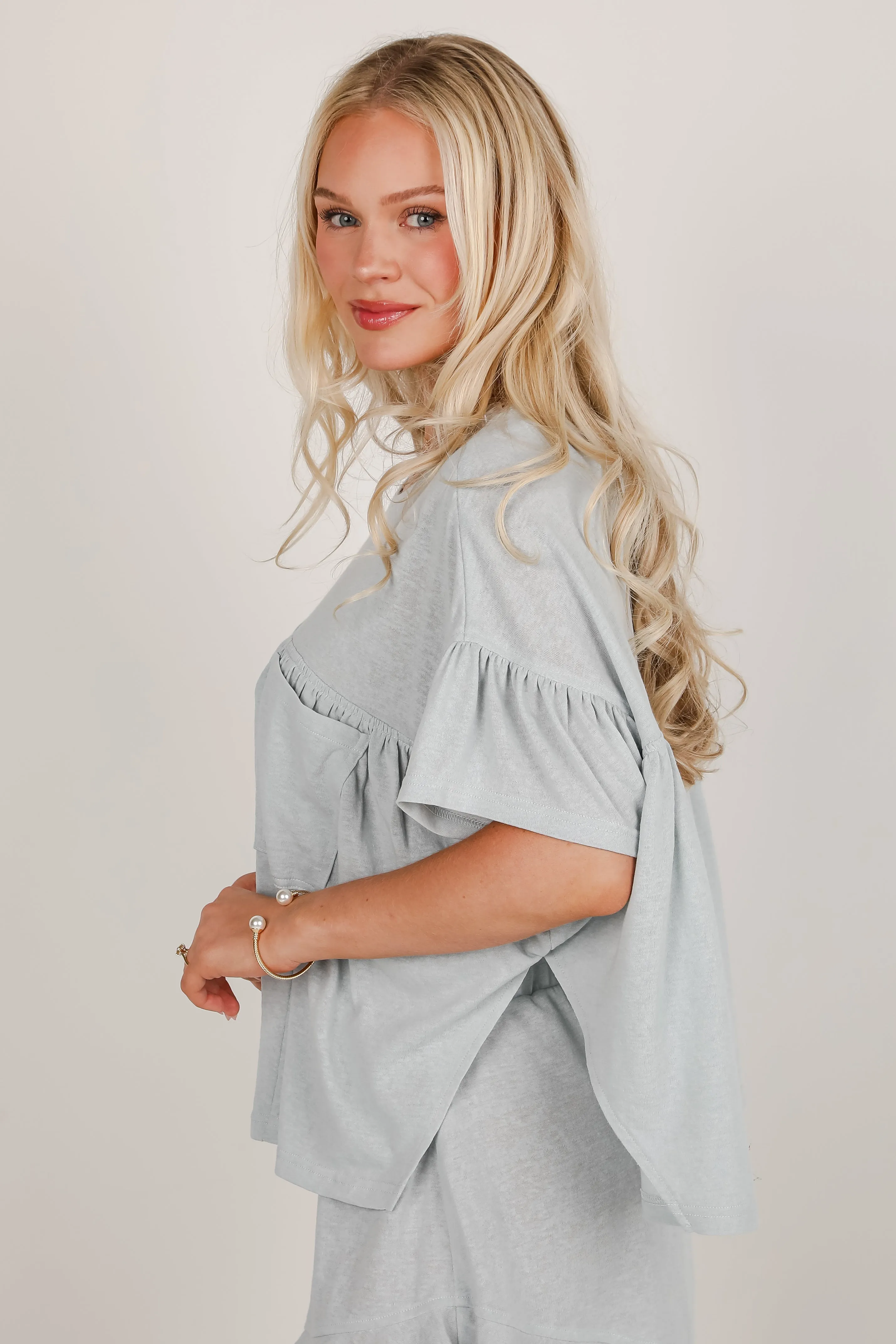 You're Mine Babydoll Tee - DU DEAL