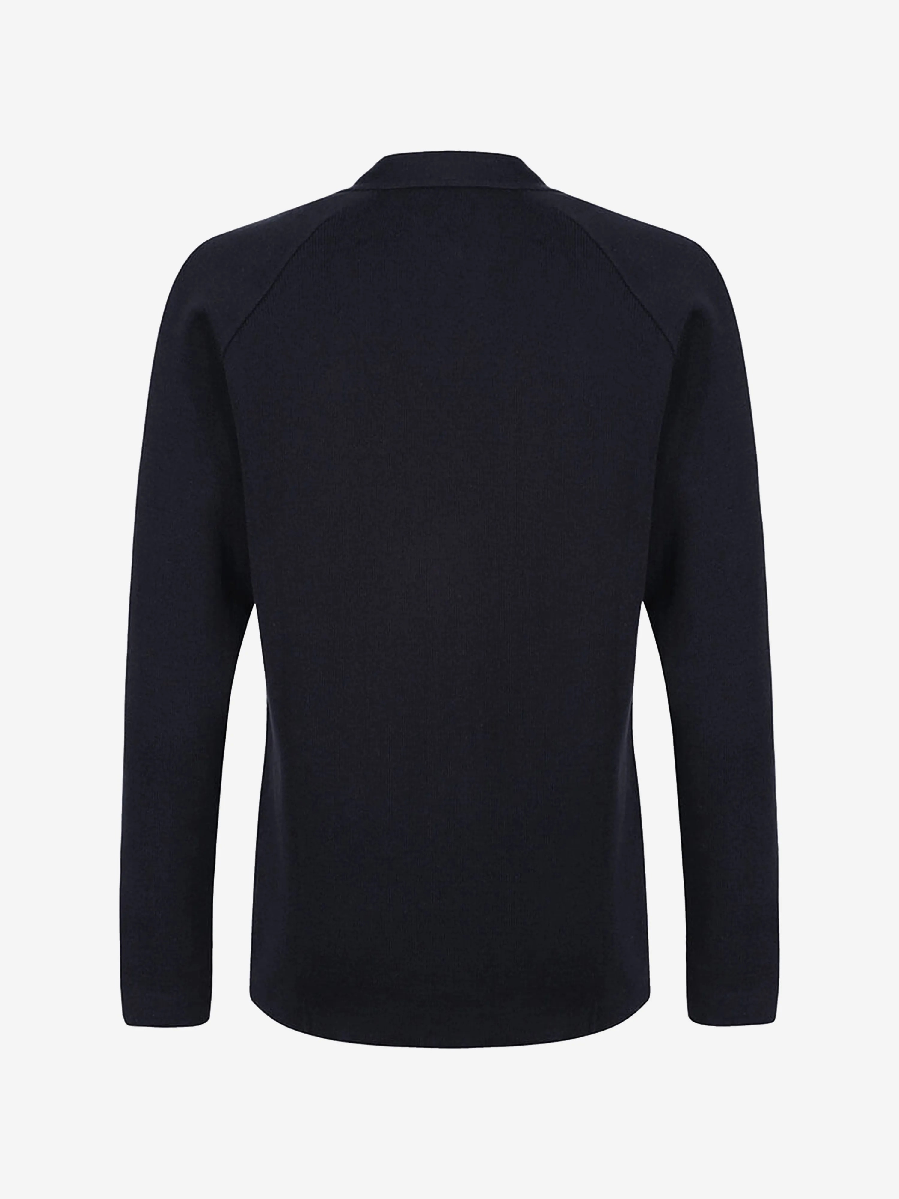 Zeco Kids School Cotton Mix Knitted Cardigan in Navy