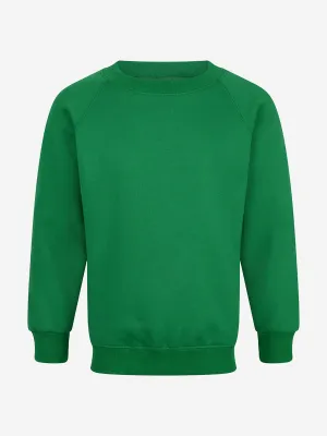 Zeco Kids School Crew Neck Sweatshirt in Green