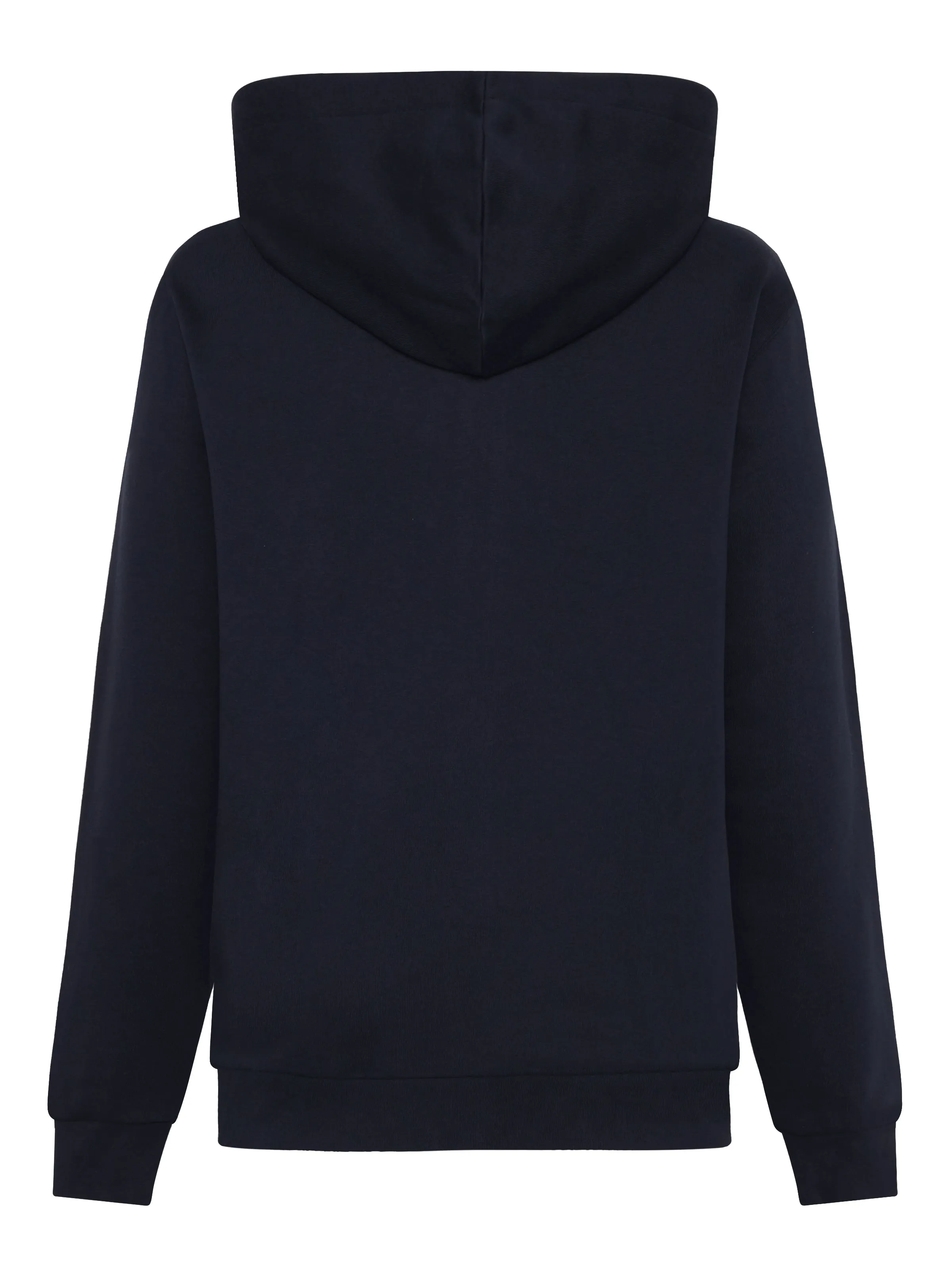 Zip hood kangaroo badge sweat - Total Eclipse Knowledge Cotton